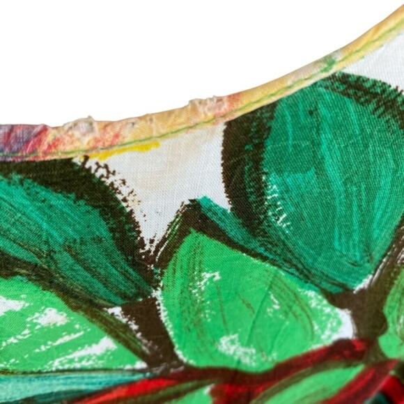 Jams World Multi-Colored Tank Style Fitted Dress - Size 11 - Picture 5 of 6